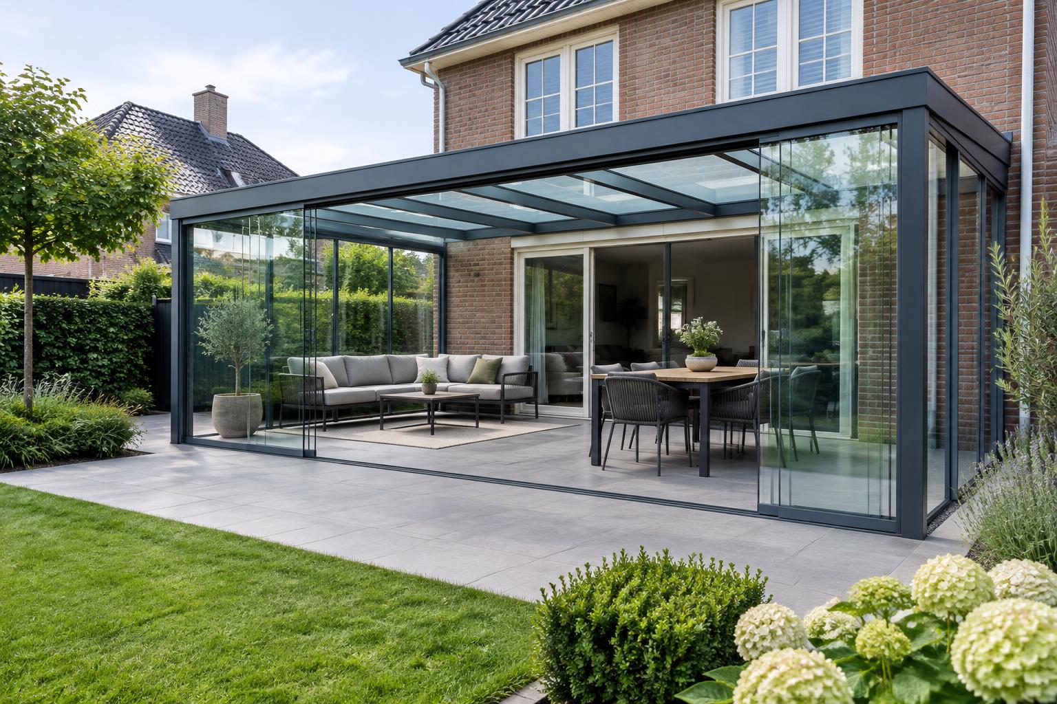 Inspiratiebeeld voor veranda